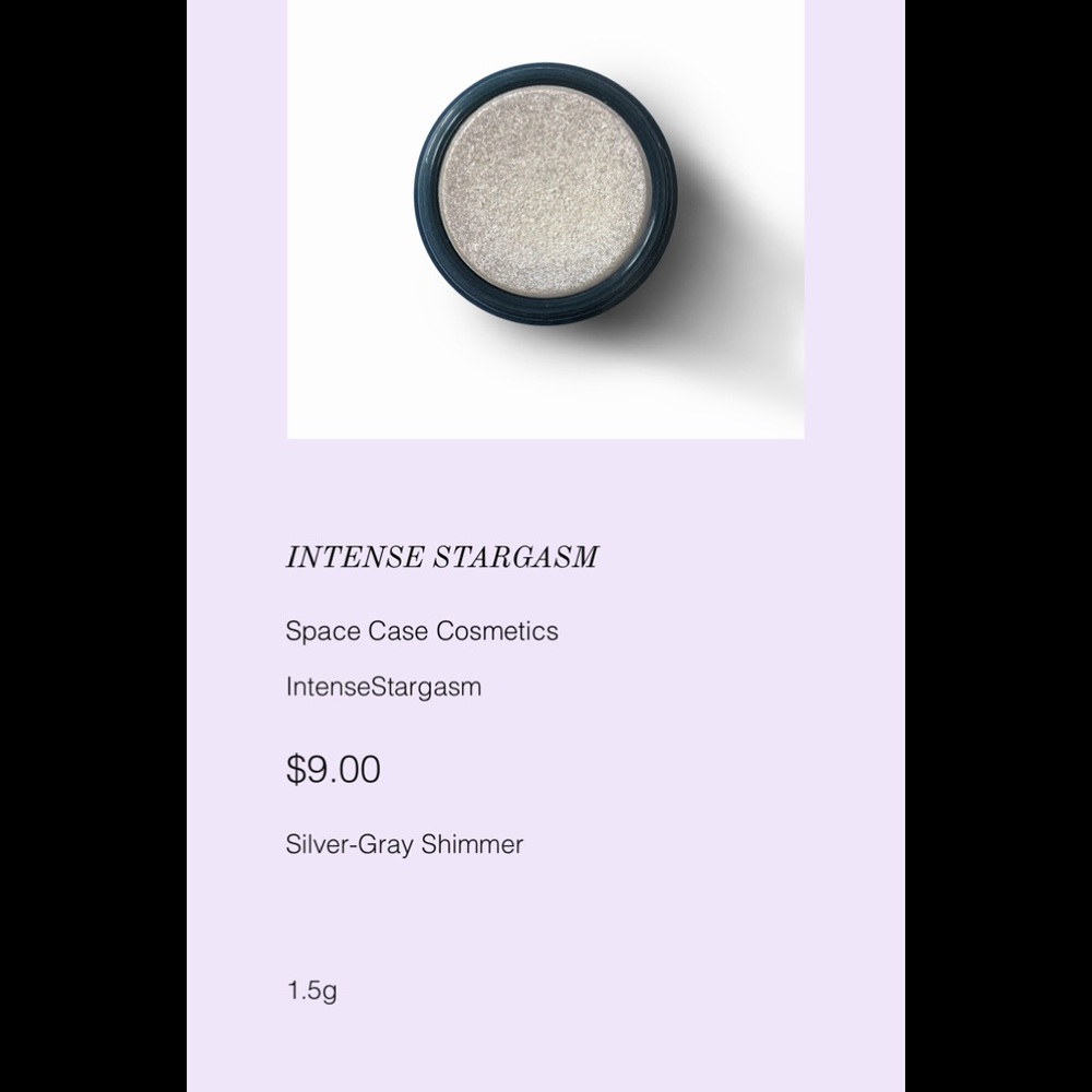 Space case eyeshadow